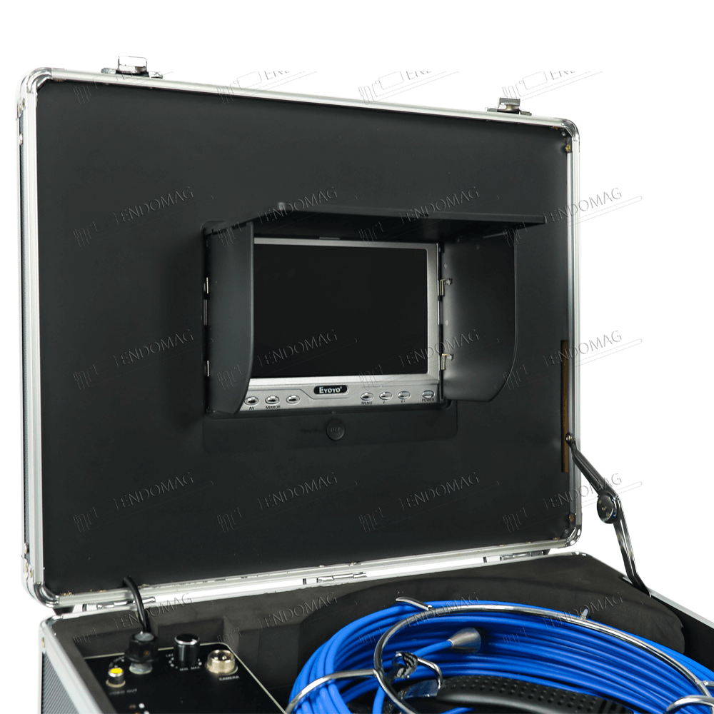 Технический промышленный видеоэндоскоп для инспекции труб Eyoyo EP7D1 для инспекции, 20 м, без записи